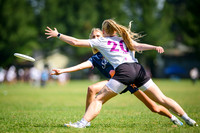 Saturday pool play at USAU D-I College Championships