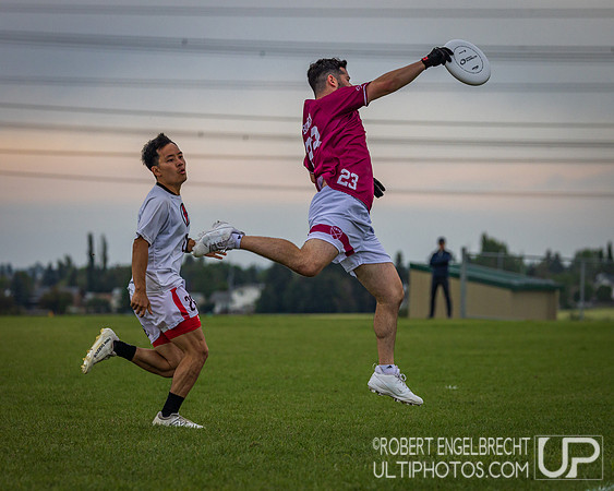 Edmonton, AB: Canadian Ultimate Seniors Championships 2025. Saturday, Aug. 16