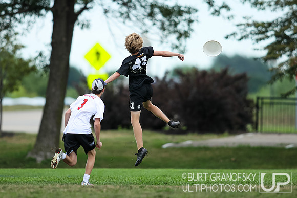 USA Ultimate YCC 2022 -- U17 Boys Sun Action