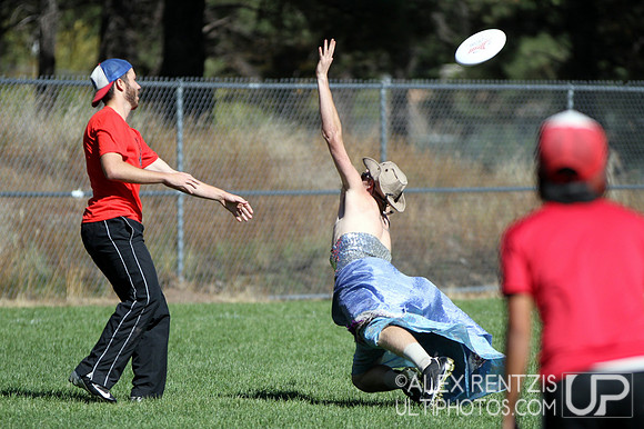 Semis Action at UltiFest 2014 held in Flagstaff, Arizona Oct 11-12