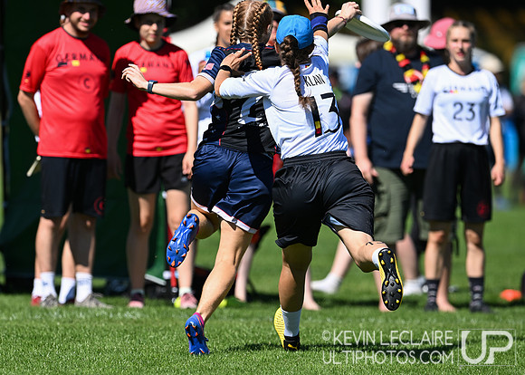 USA U20 Women vs Germany U20 Women - WJUC 2022