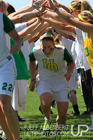 Sunday Women's Quarter-Final action from 2012 College Nationals