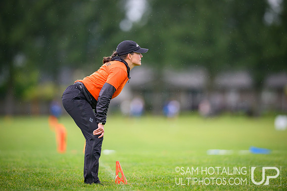 Round IV pool play at USAU D-III College Championships