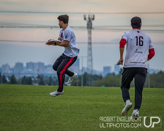 Edmonton, AB: Canadian Ultimate Seniors Championships 2025. Saturday, Aug. 16