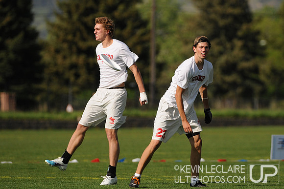 Friday 8:30am round -- 2011 USAU College Championships