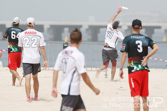 Day 3 of the 2015 World Championships of Beach Ultimate