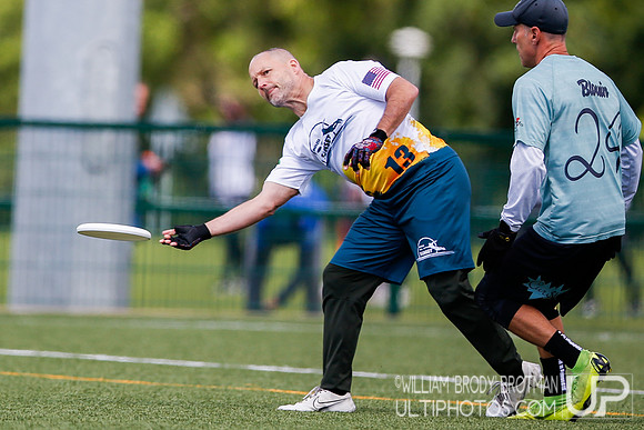 Day 2 of World Masters Ultimate Club Championships.