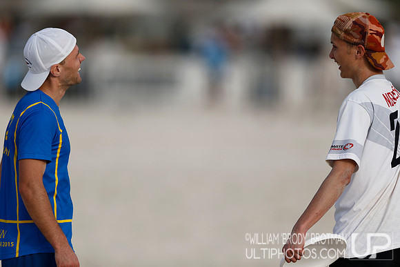 Day 3 of the 2015 World Championships of Beach Ultimate
