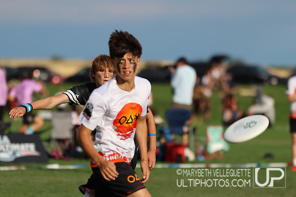 Saturday action at the USA Ultimate Youth Club Championships in