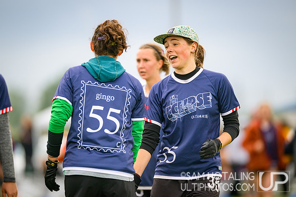 Round IV pool play at USAU D-III College Championships