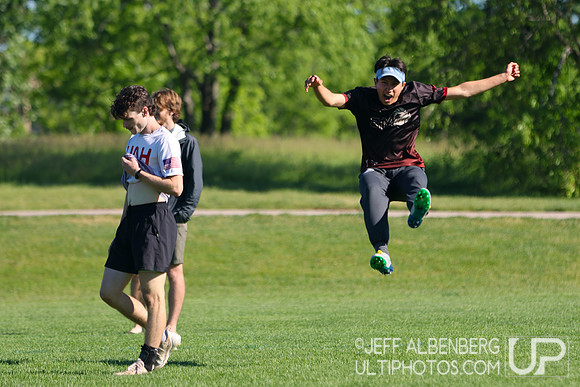 Pool play at USAU D1 College Championships