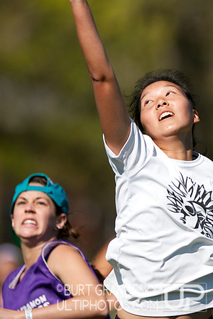 Girls Division, Saturday -- 2012 USAU HS Northeasterns