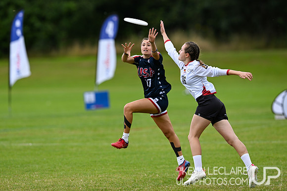 USA vs Germany U20 Women's - WJUC Monday Round 3