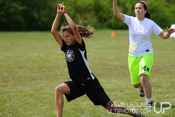 2010 UPA High School Girls Eastern Championship Finals -- Amherst vs. YHB