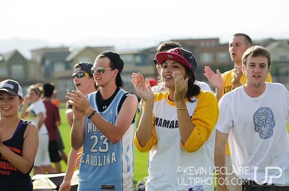 2012 USAU D-I College Championships Saturday Action