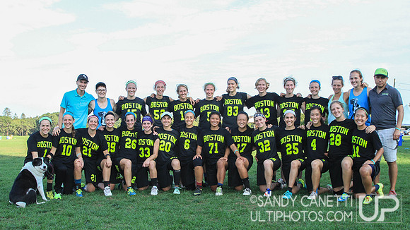 2016 USAU Northeast Regionals Team Photos