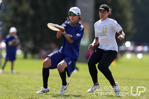 Fury and Swampybarg at the 2022 World Ultimate Club Championships