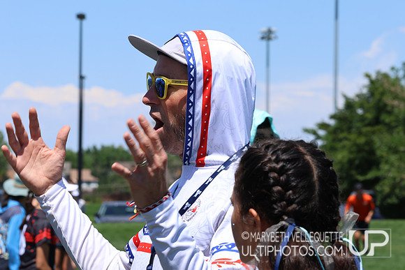 Sunday action at the USA Ultimate Youth Club Championships U-17