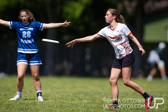 Saturday full coverage from USAU D-I College Championships, North Carolina vs Pennsylvania