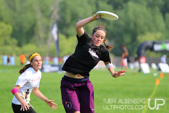 Saturday Women's division action from 2012 College Nationals