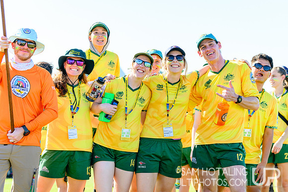 Opening ceremony during World Ultimate Championships at Runaway Bay Precinct