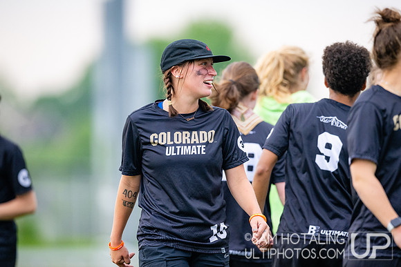 Pool play at USAU D1 College Championships