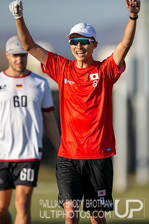 Day 1 of the WFDF 2024 World Masters Ultimate Championships