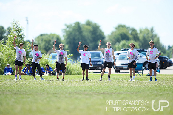 USA Ultimate YCC 2022 -- U20 Boys Semifinals Action