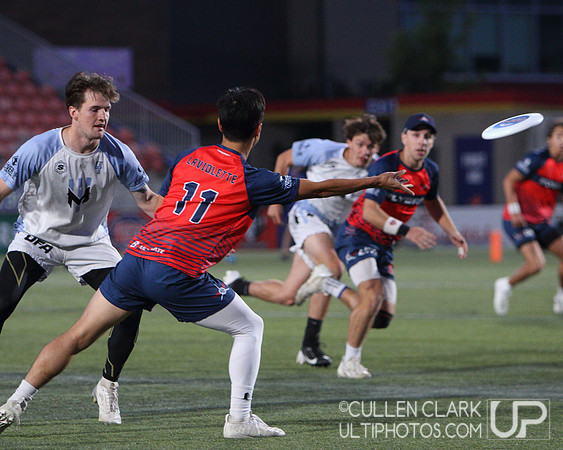 Minnesota Wind Chill vs. Carolina Flyers UFA Championship Weekend semifinal game at Zions Bank Stadium. Saturday, August 24, 2024