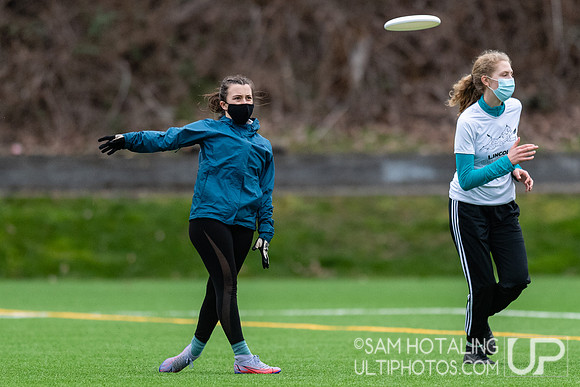 Youth ultimate frisbee at Seven Hills Invite