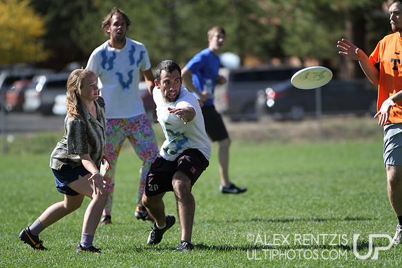 Finals Action at UltiFest 2014 held in Flagstaff, Arizona Oct