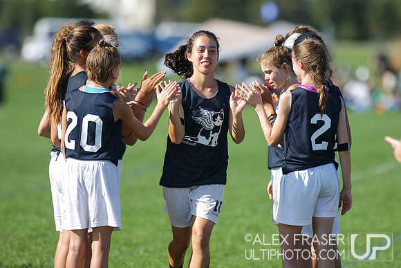 U16 Girls - Saturday - 2016 USAU Youth Club Championships