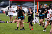 Salty and Pangolins at the 2022 World Ultimate Club Championships