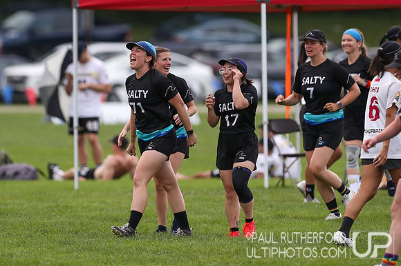 Salty and Pangolins at the 2022 World Ultimate Club Championships