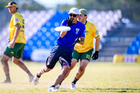 Men’s semifinals during World Ultimate Championships at Runaway Bay Sports Precinct