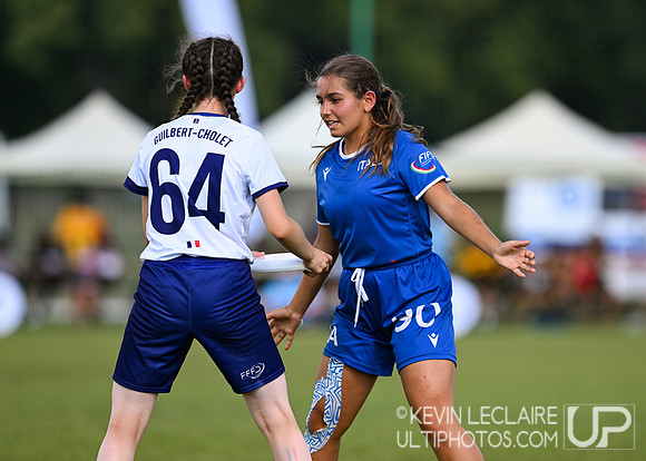 U17 Women Championship Game - Italy vs France - WJUC 2022