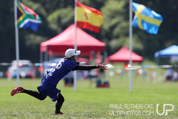 Fury and Swampybarg at the 2022 World Ultimate Club Championships