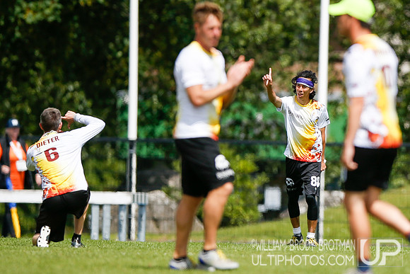 Day 8 of World Masters Ultimate Club Championships.