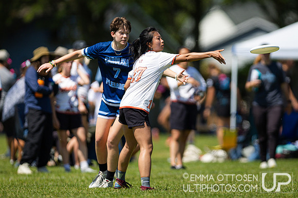Saturday full coverage from USAU D-I College Championships, North Carolina vs Pennsylvania