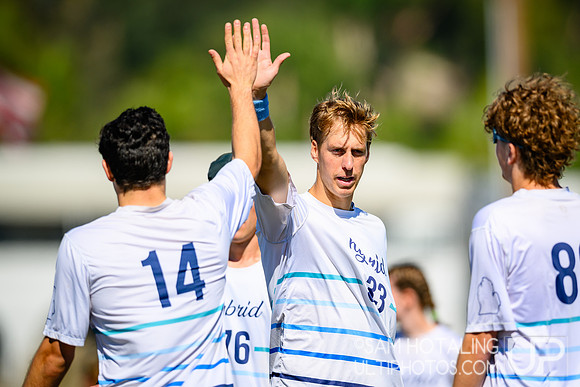 Hybrid vs MOONDOG during Club Championships at Surf Cup Sports Park
