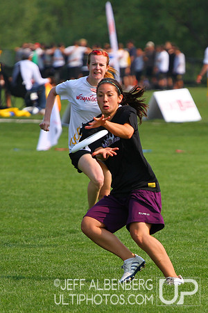 Saturday Women's division action from 2012 College Nationals