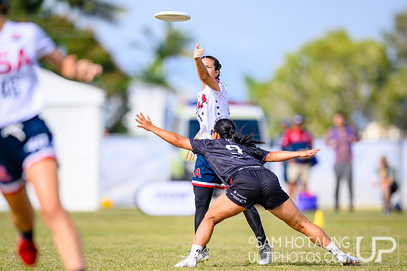 Power-pool play during World Ultimate Championships at Runaway Bay Precinct
