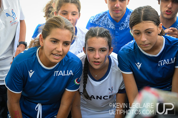 U17 Women Championship Game - Italy vs France - WJUC 2022