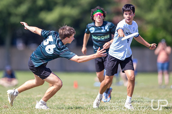 Day 2 of the USA Ultimate D-I College Championships