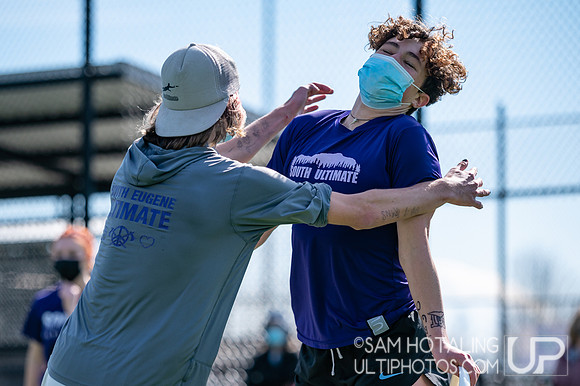 Youth ultimate frisbee at Seven Hills Invite