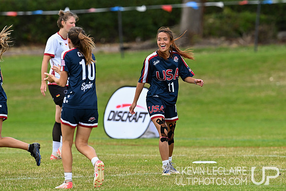 USA vs Germany U20 Women's - WJUC Monday Round 3