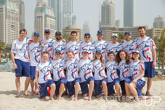 Great Britain Mixed Team Photo - WCBU 2015