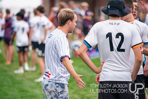 Bracket  play at 2024 USAU Youth Club Championship