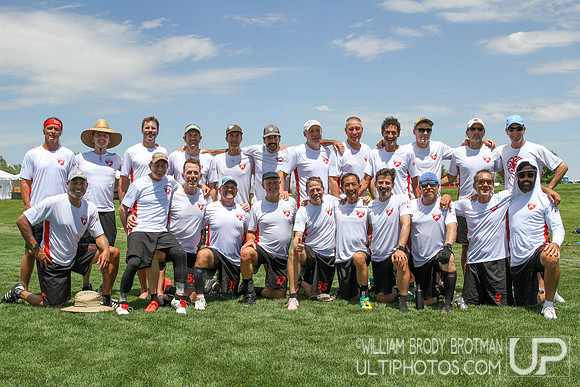 Day 1 of USA Ultimate Masters Championships.