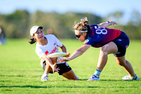 Women’s pool play during World Ultimate Championships at Runaway Bay Sports Precinct